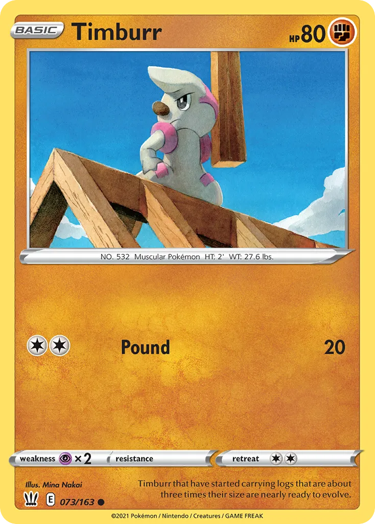 Timburr card image