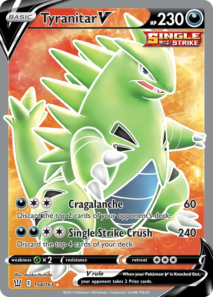 Tyranitar V card image