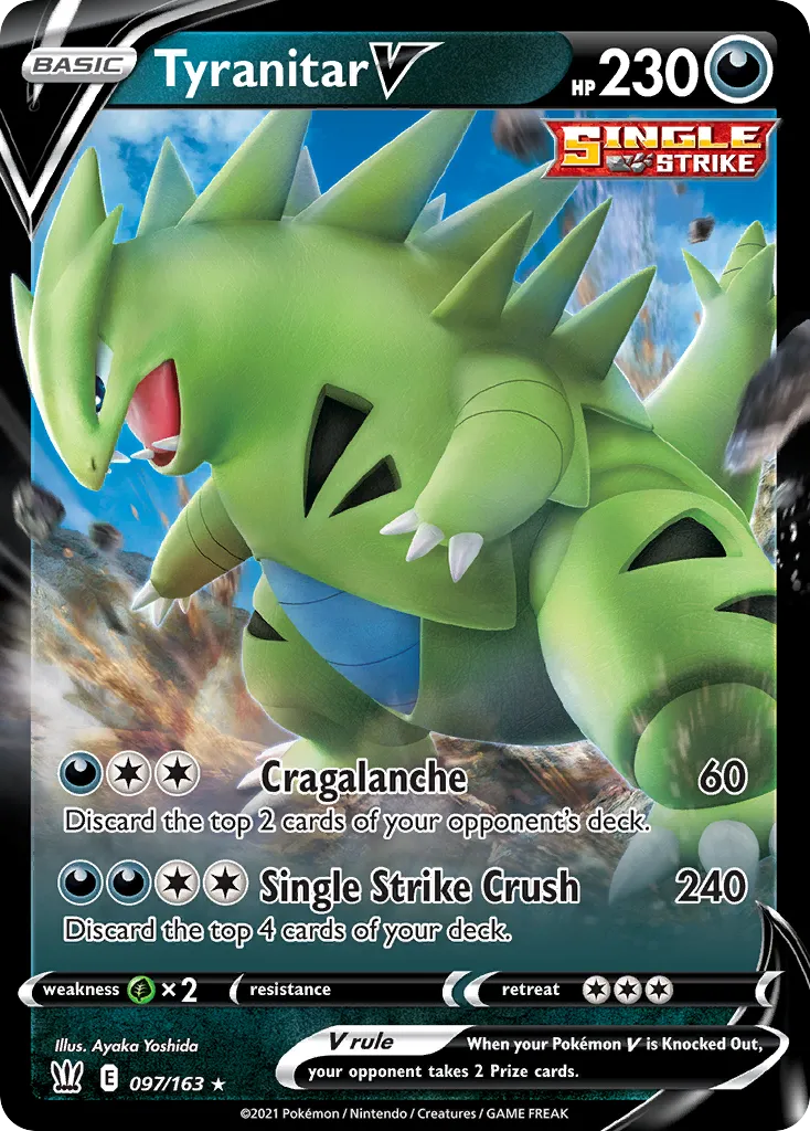 Tyranitar V card image