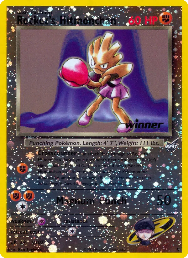 Rocket's Hitmonchan #9 card image