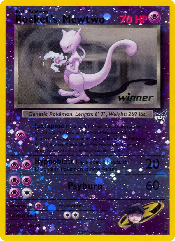 Rocket's Mewtwo Best of Game #8 card image