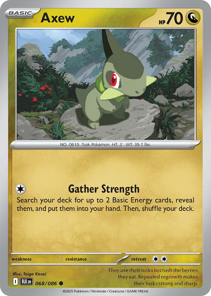 Axew card image