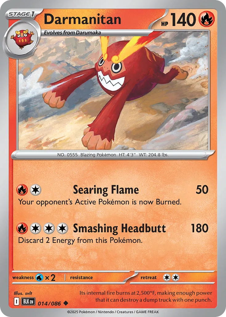 Darmanitan card image