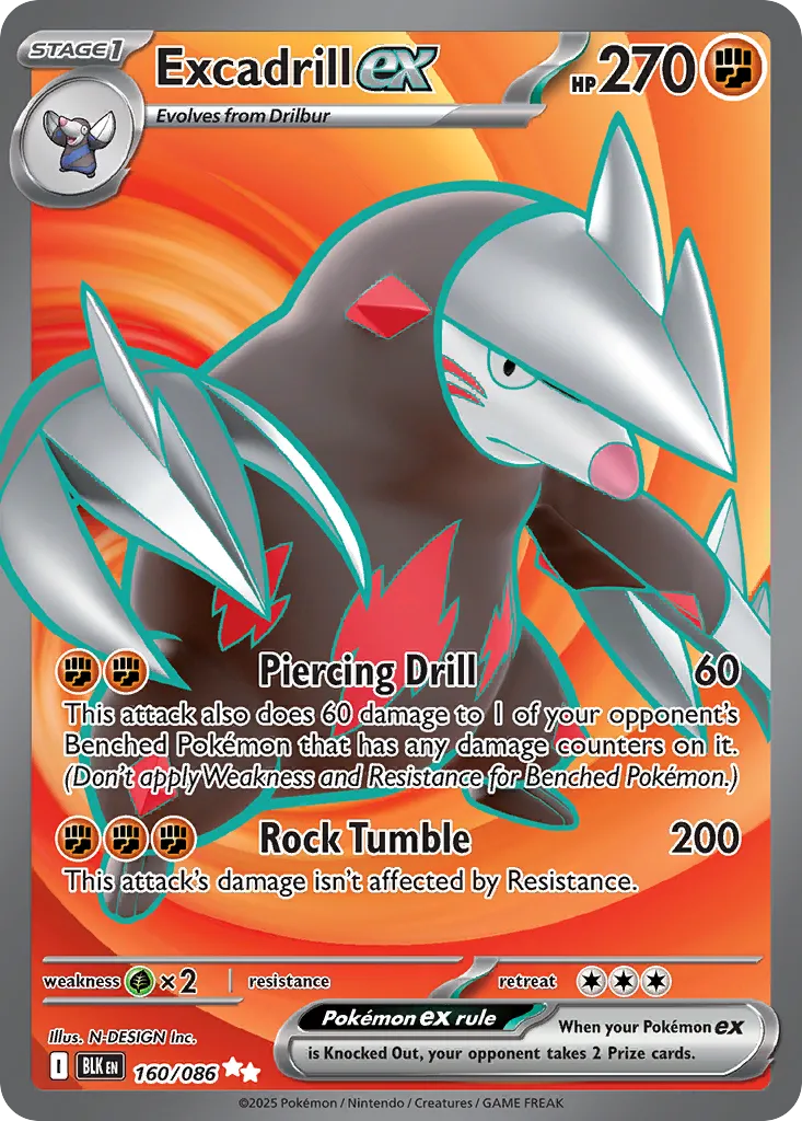Excadrill ex card image