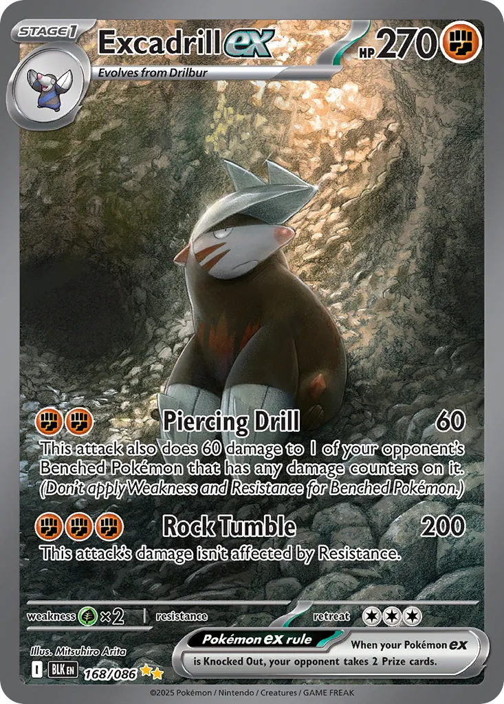 Excadrill ex card image