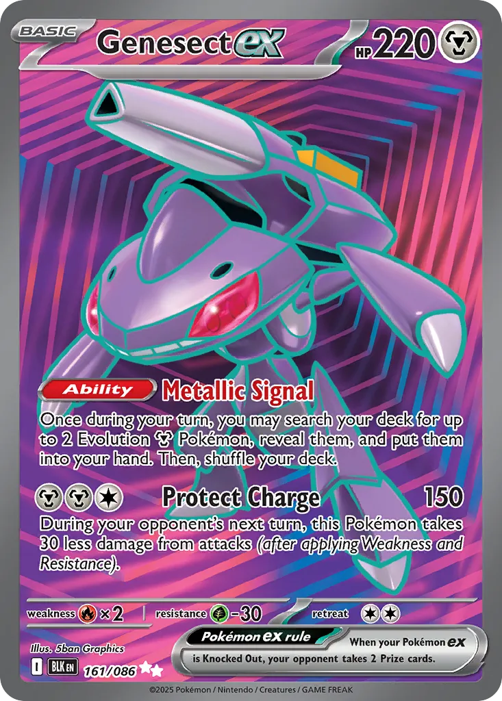 Genesect ex card image