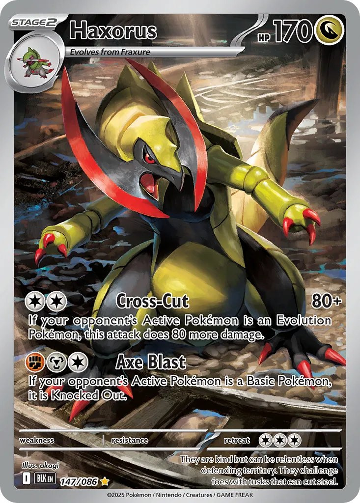 Haxorus #147 card image