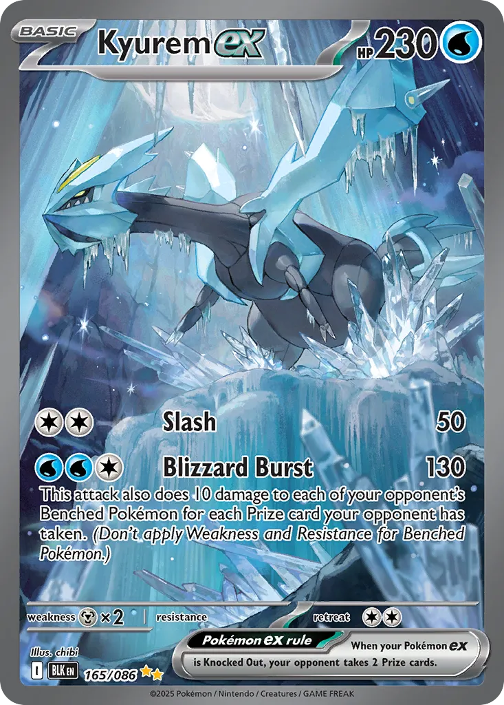 Kyurem ex #165 card image