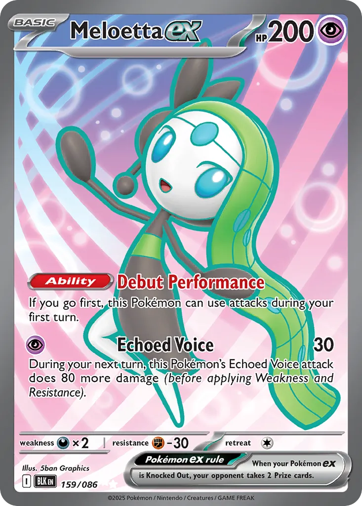 Meloetta ex card image