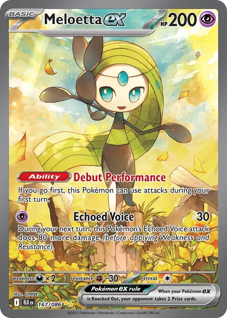 Meloetta ex card image