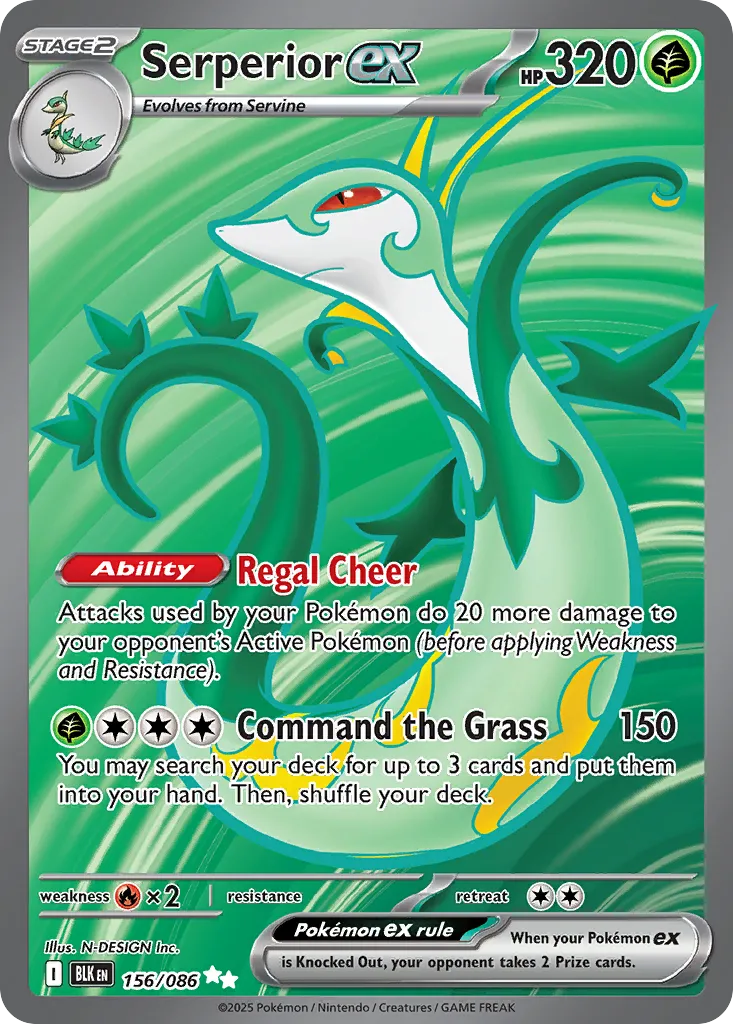 Serperior ex card image
