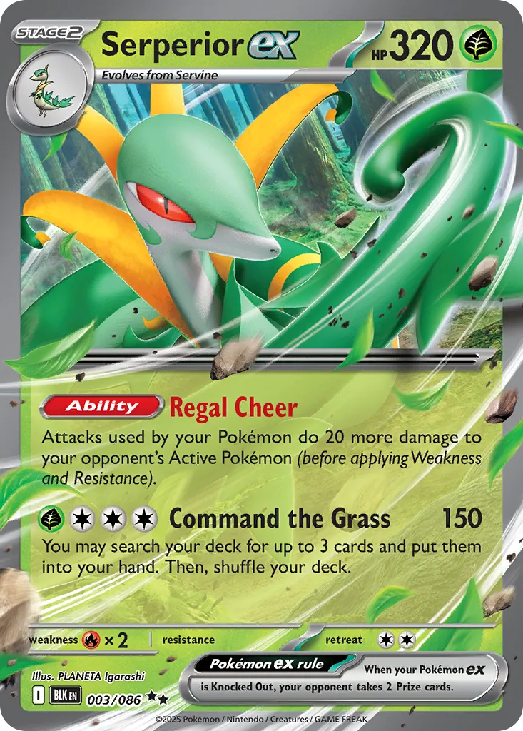 Serperior ex card image