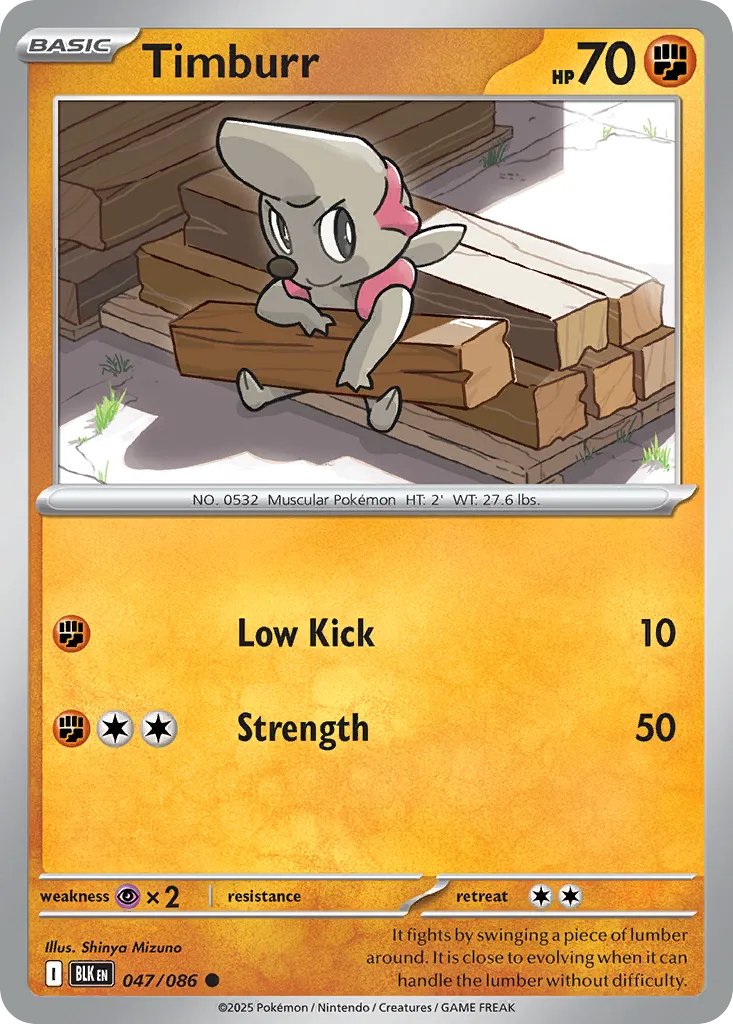 Timburr card image