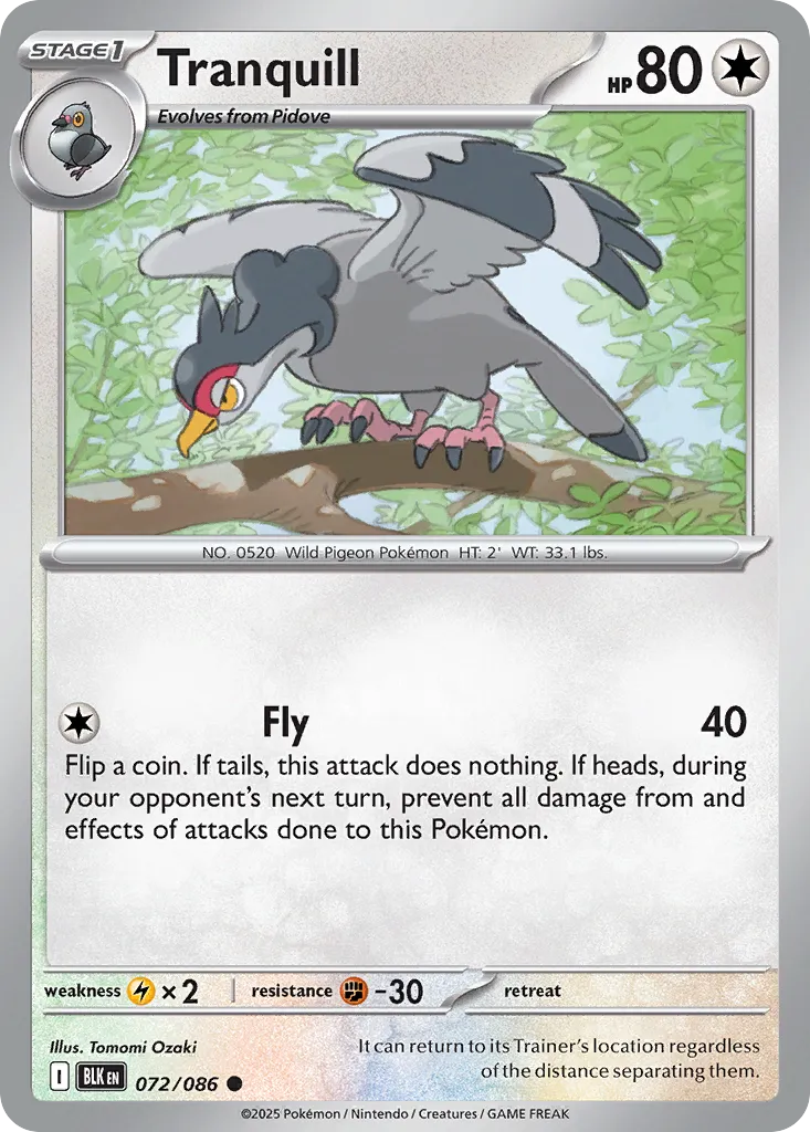 Tranquill card image