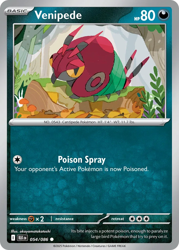 Venipede card image
