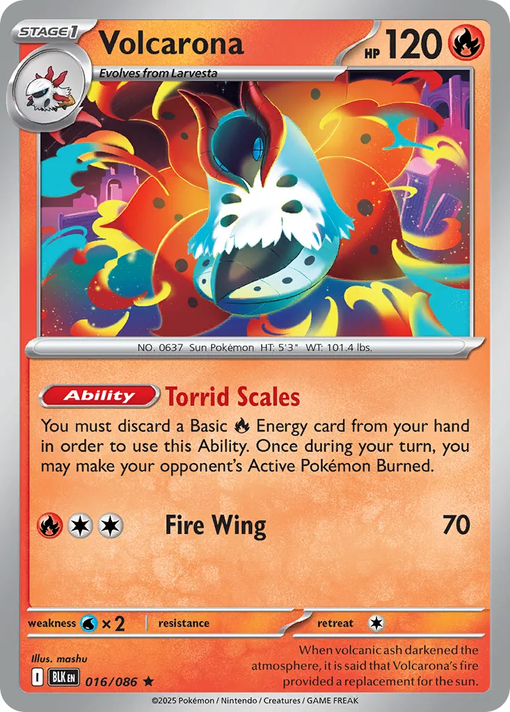 Volcarona card image