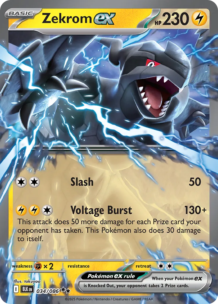 Zekrom ex card image