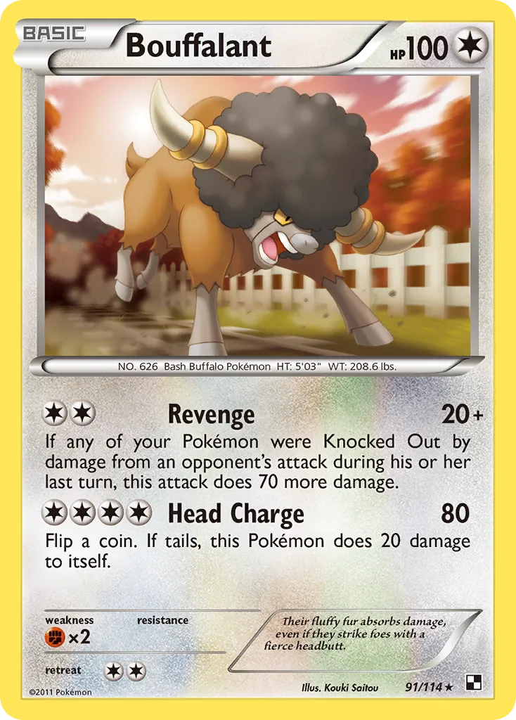 Bouffalant card image