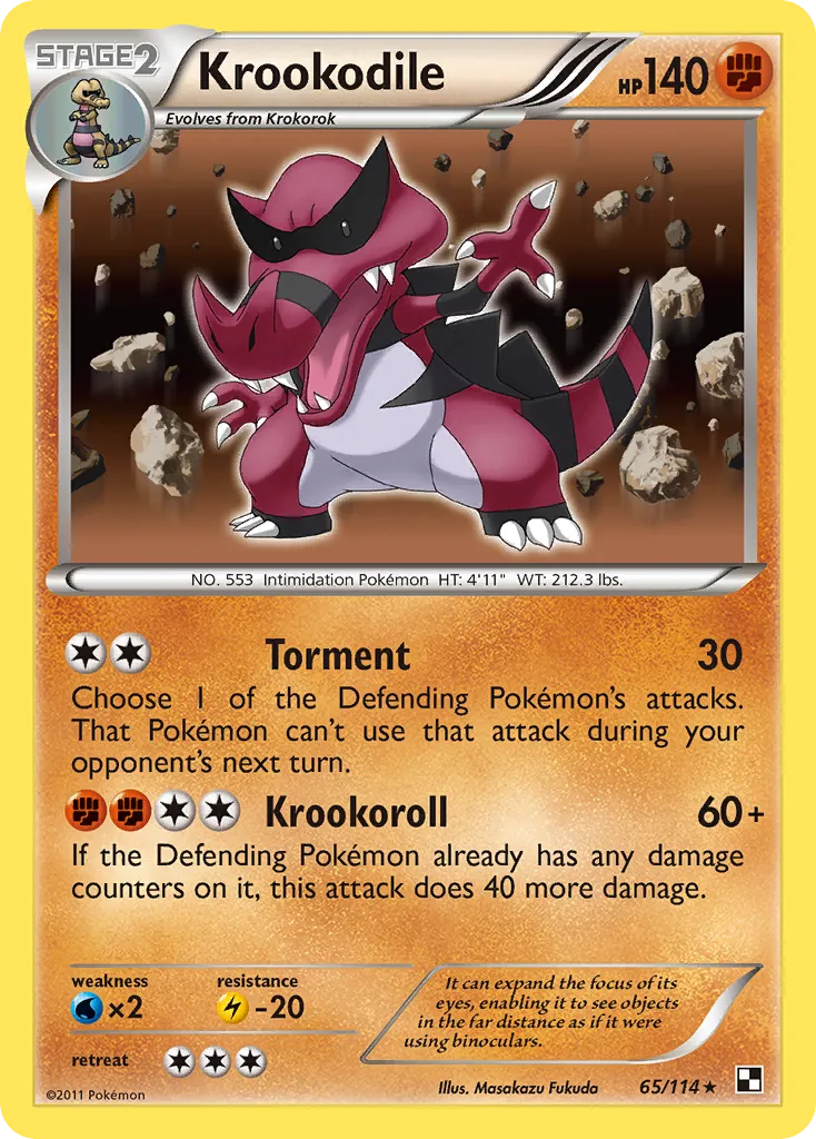 Krookodile card image