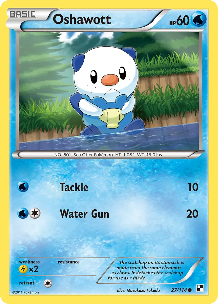 Oshawott card image