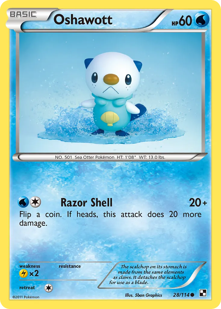 Oshawott card image