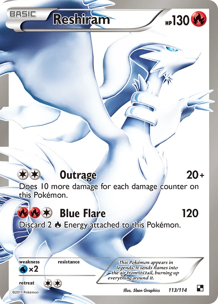 Reshiram #113 card image