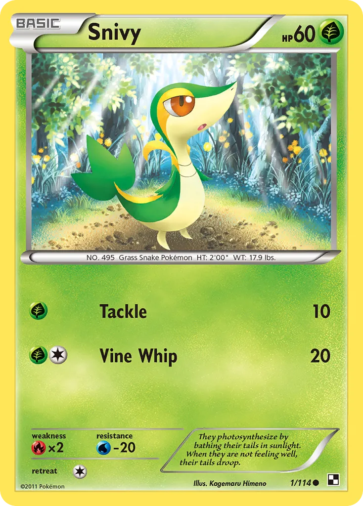 Snivy card image