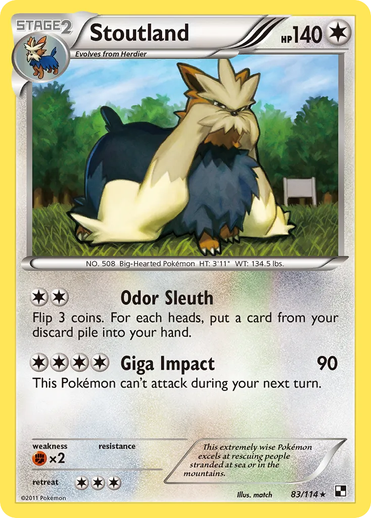 Stoutland card image