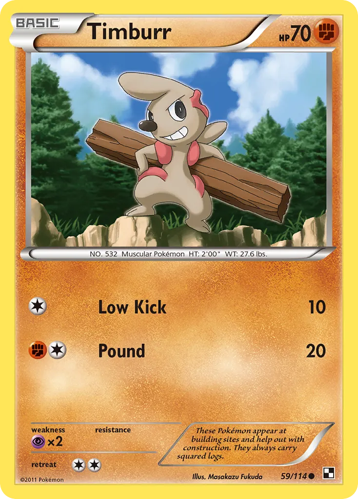 Timburr card image