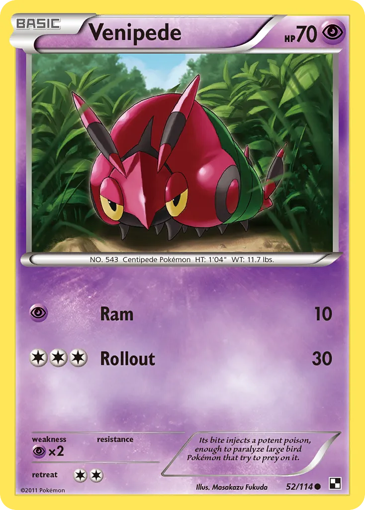 Venipede card image