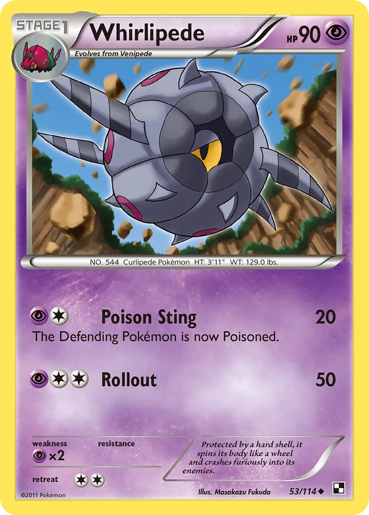 Whirlipede card image