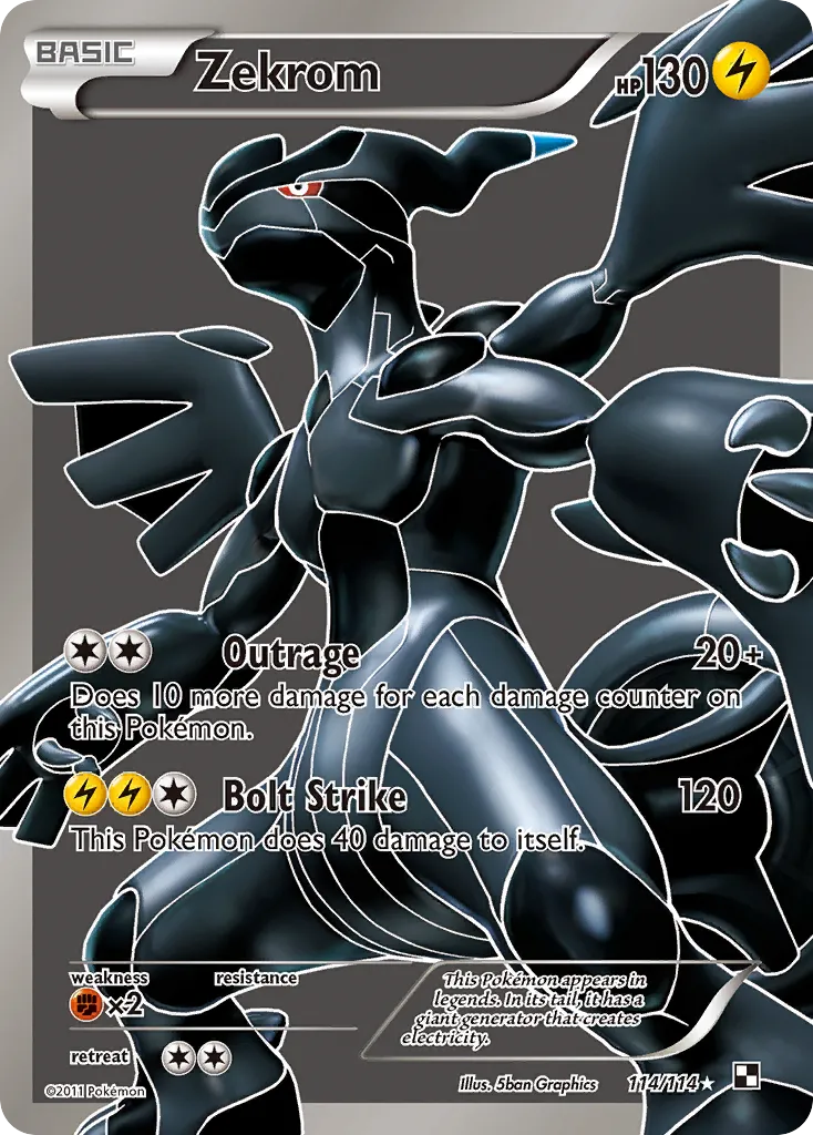 Zekrom #114 card image
