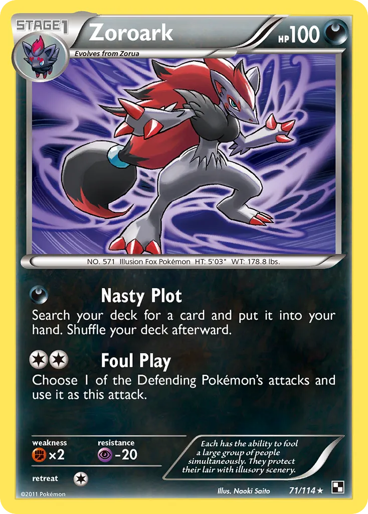Zoroark #71 card image
