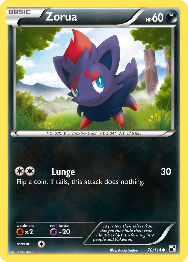 Zorua card image