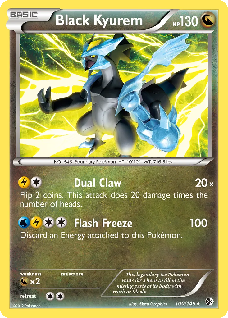 Black Kyurem card image
