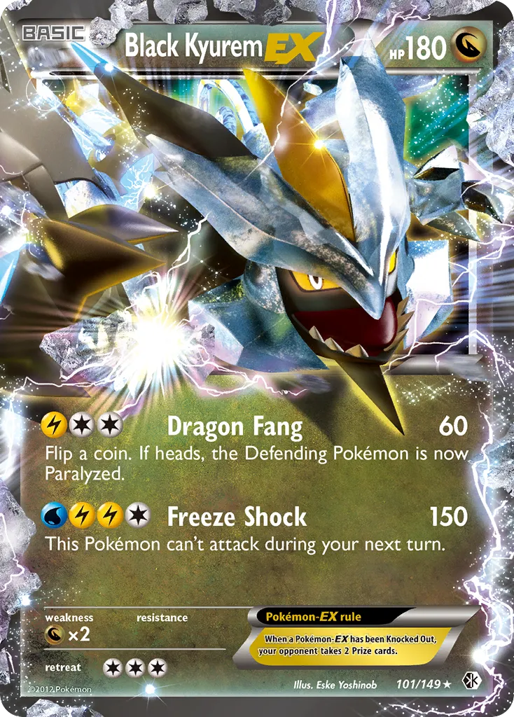 Black Kyurem-EX card image