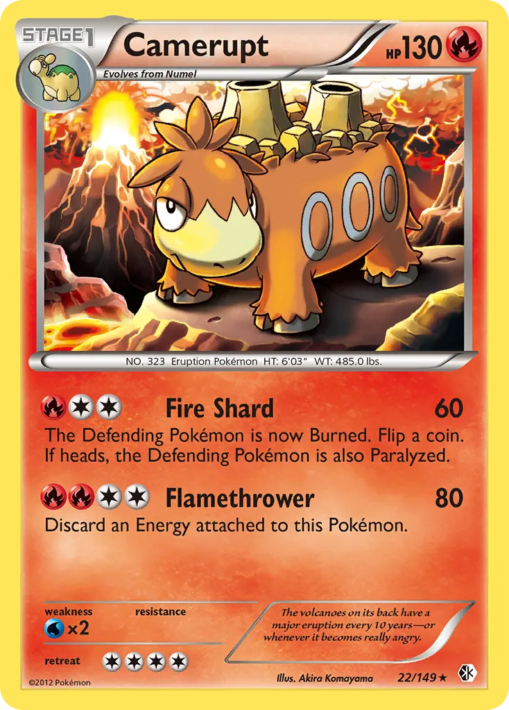 Camerupt card image