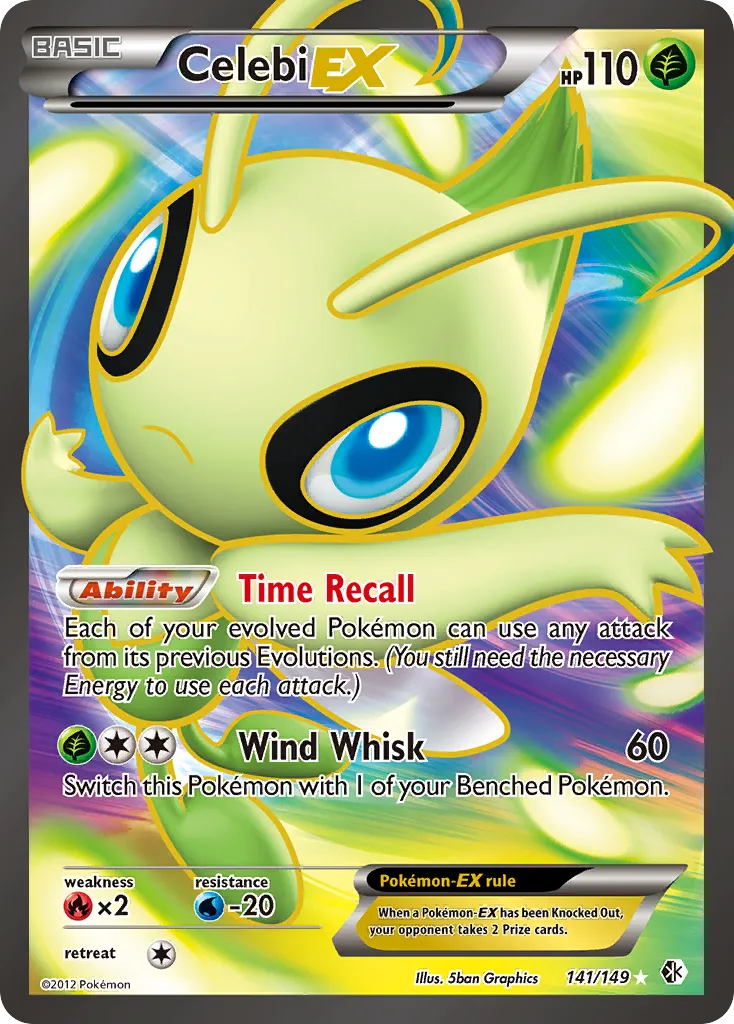 Celebi-EX card image
