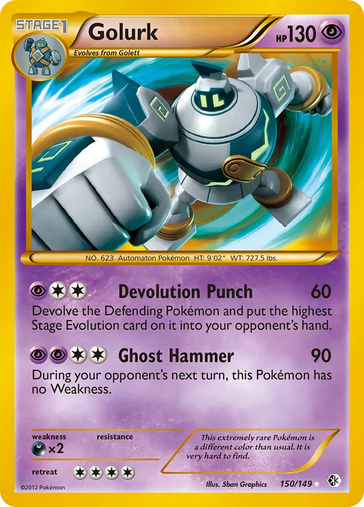 Golurk #150 card image