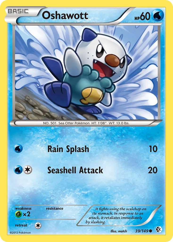 Oshawott card image