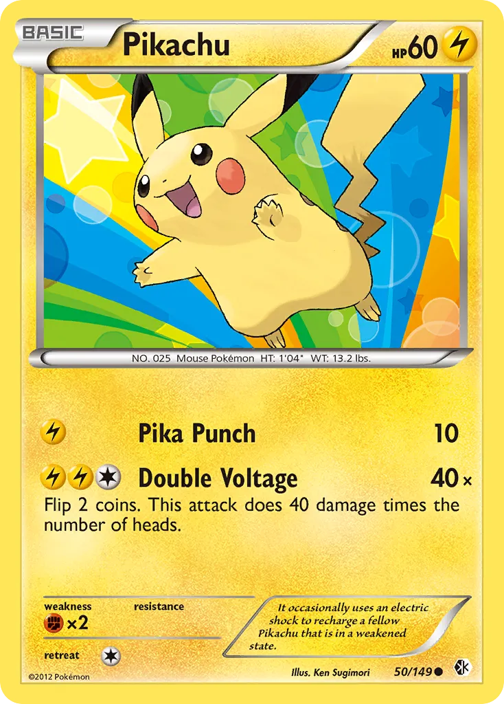 Pikachu card image