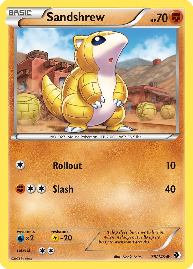 Sandshrew card image