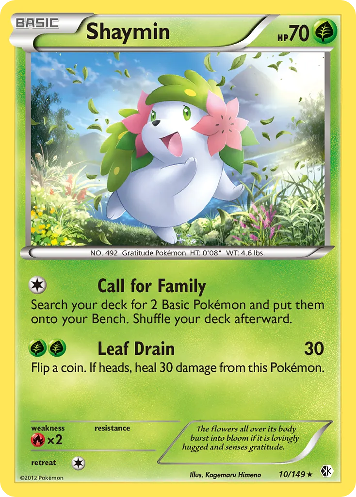 Shaymin card image