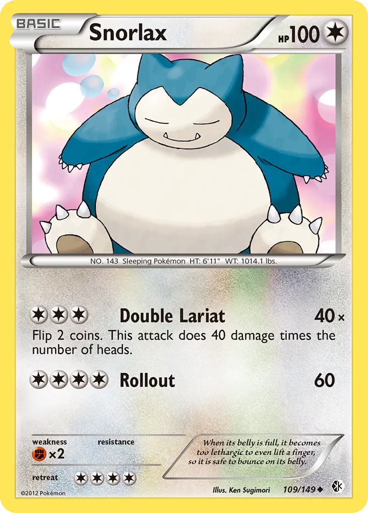 Snorlax card image