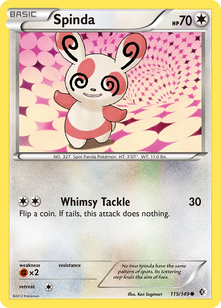 Spinda card image