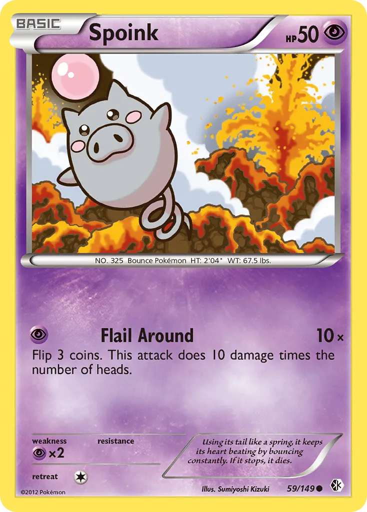 Spoink card image