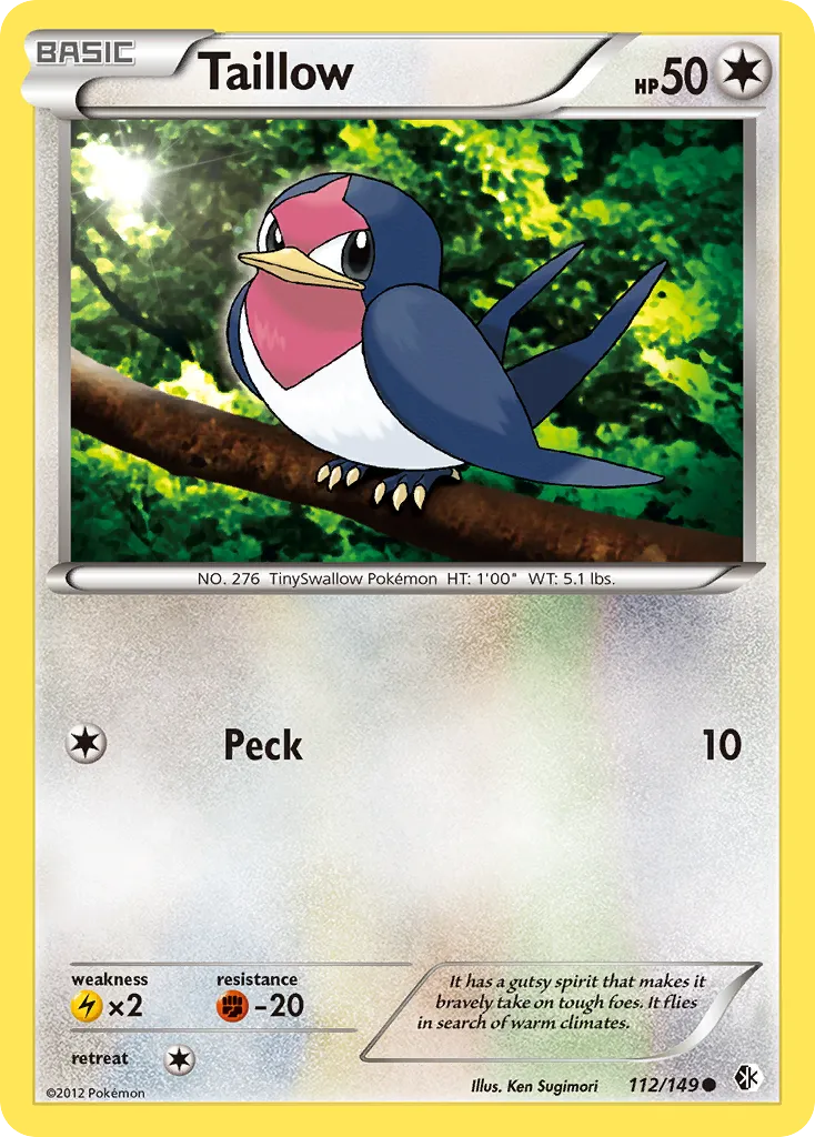 Taillow card image