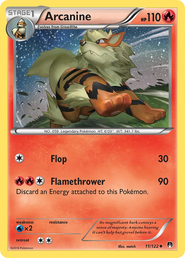 Arcanine card image