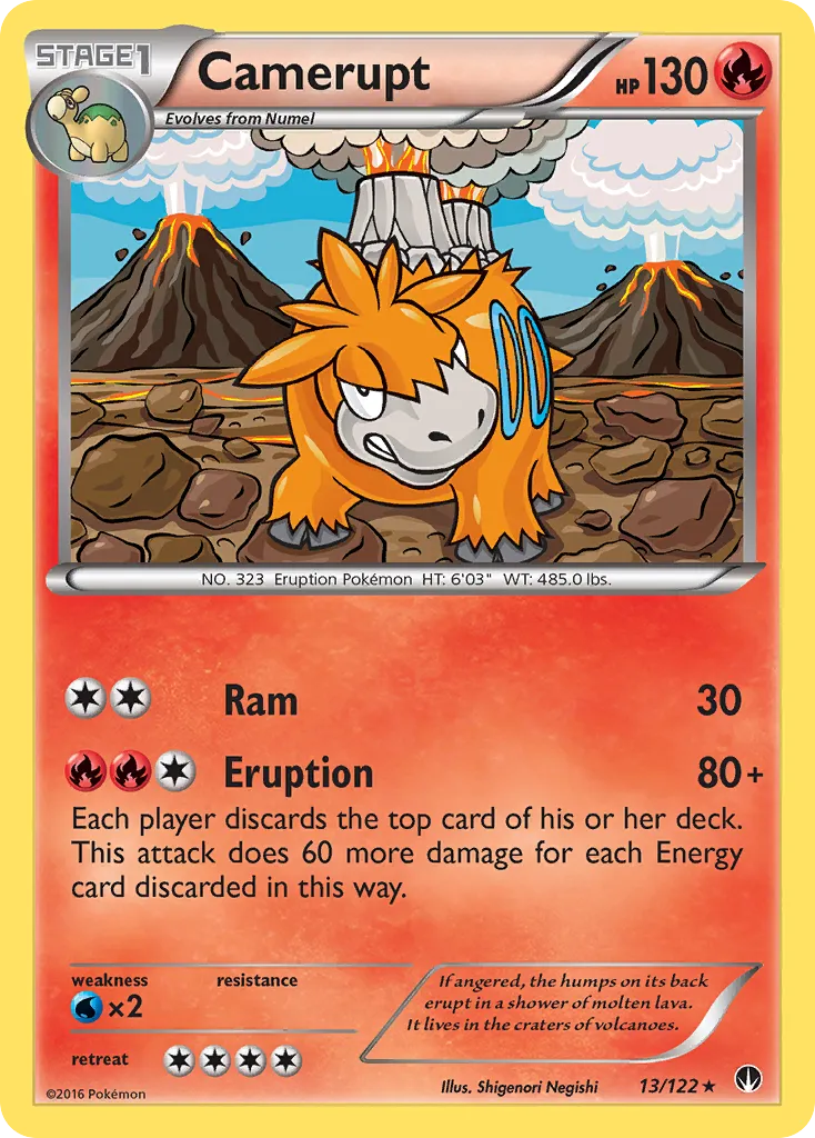 Camerupt card image