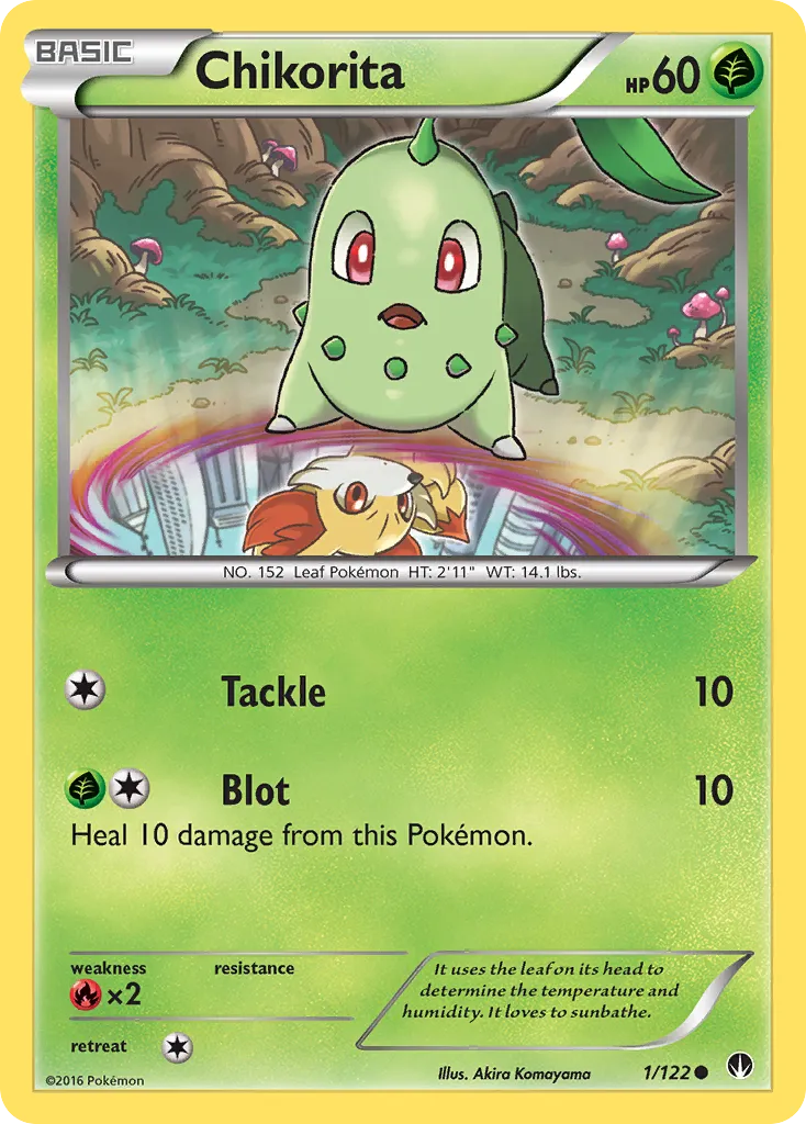 Chikorita card image